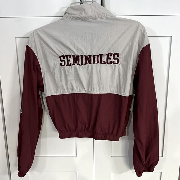 Hype and Vice FSU 1/2 Zip Windbreaker / Jacket - XS - EUC - Picture 4 of 5